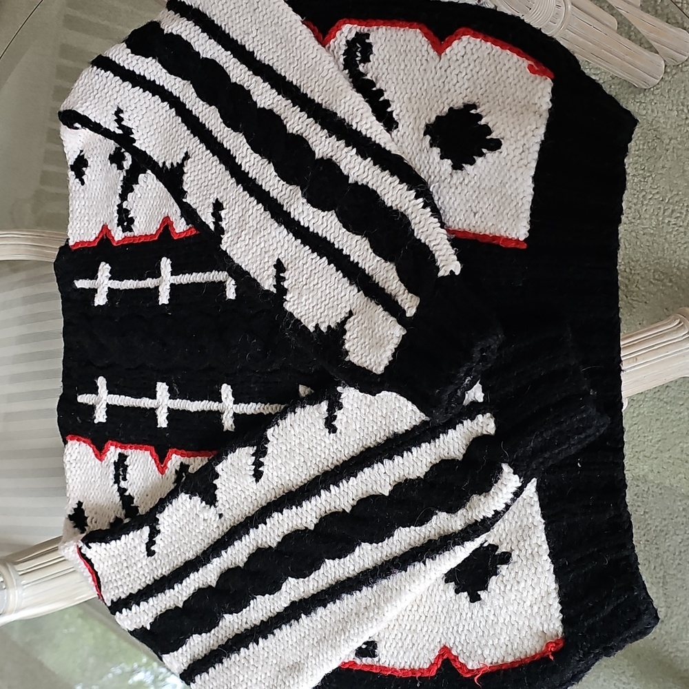 🏔HP🏔NOVO Vintage Men's Oversized Sweater - Picture 4 of 6